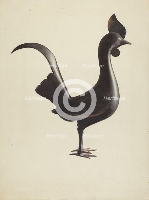 Small Iron Cock, c. 1940. Creator: Unknown.