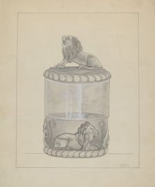 Small Jar, c. 1936. Creator: Kay Whiteley