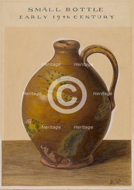 Small Jug, 1938. Creator: Philip Smith.