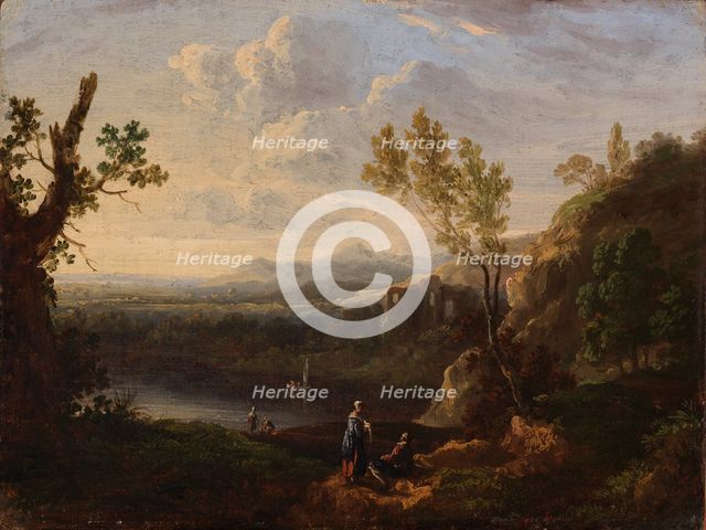 Small Landscape, mid-late 18th century. Creator: Richard Wilson.