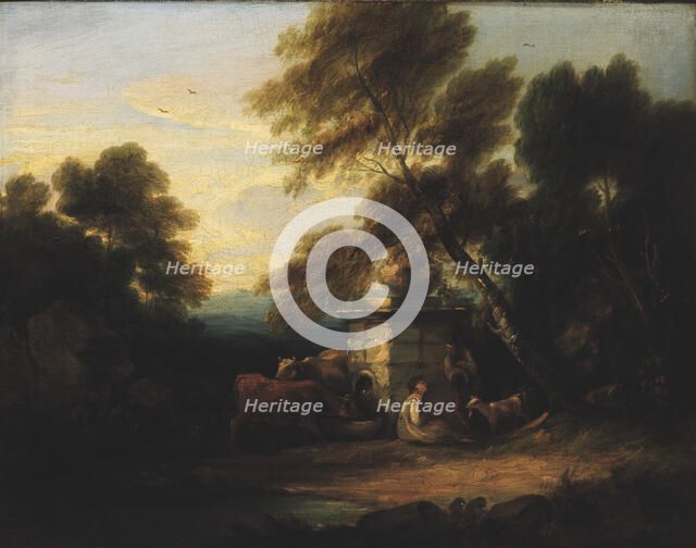 Small Landscape, ca. 1750-1800. Creator: Unknown.