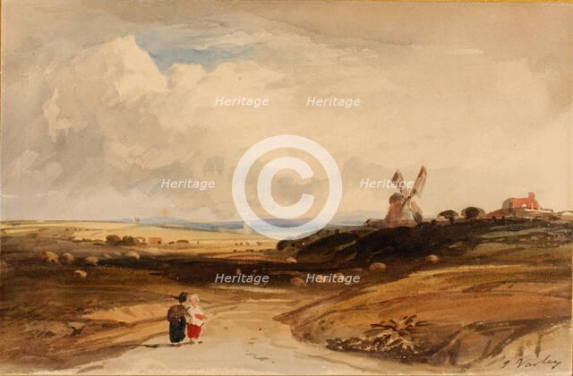 Small Landscape (Dutch), early 19th century. Creator: John Varley I.