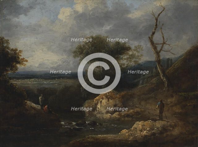 Small Landscape, late 18th-early 19th century.  Creator: Thomas Barker.