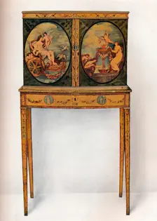 Small Mahogany Cabinet on Stand c1680