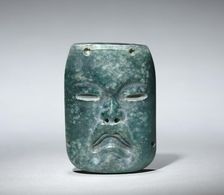Small Mask Ornament, c. 900-300 BC. Creator: Unknown