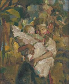 Small Nurse, 1927. Creator: Gustav Mally