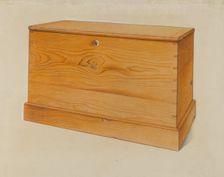 Small Shaker Chest, c. 1937. Creator: Sumner Merrill