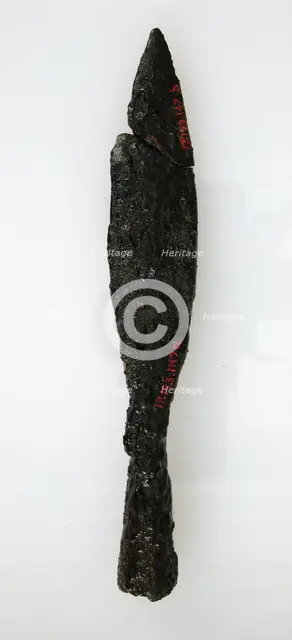 Small Spearhead, Frankish, 500-600. Creator: Unknown.