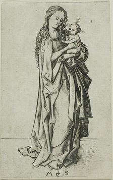 Small Standing Madonna and Child, n.d. Creator: Martin Schongauer