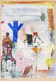 Small Steamer, 1919. Creator: Klee, Paul (1879-1940)