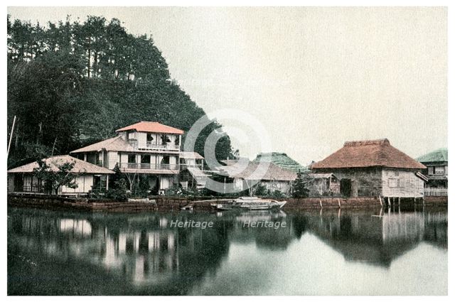 Small summer hotel, Kanazawa, Japan, 1904. Artist: Unknown