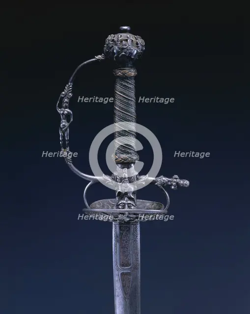 Small Sword, c.1650-1660. Creator: Unknown.