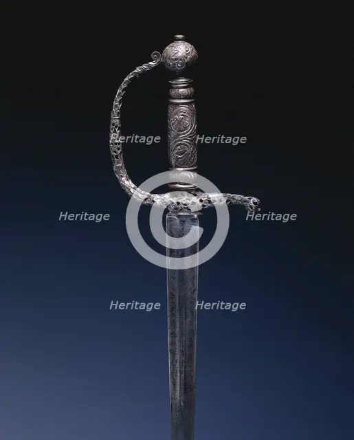 Small Sword, c. 1650. Creator: Unknown.