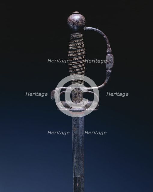 Small Sword, c. 1730. Creator: Unknown.