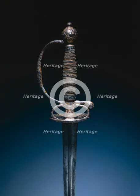 Small Sword, c.1750-1760. Creator: Jean-Baptiste Oudry (French, 1686-1755), after a design by.