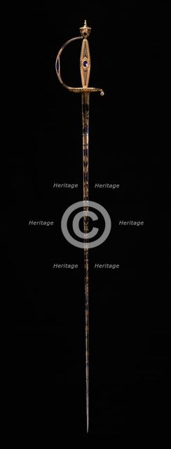 Small-Sword, c. 1790-1800. Creator: Unknown.