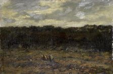 Small pond on the heath, 1890-1923. Creator: Jan Adam Zandleven