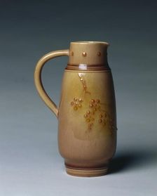 Small Pitcher, 1885. Creator: Martin Rettig (American, 1869-1956); Rookwood Pottery Company (American, established 1880)