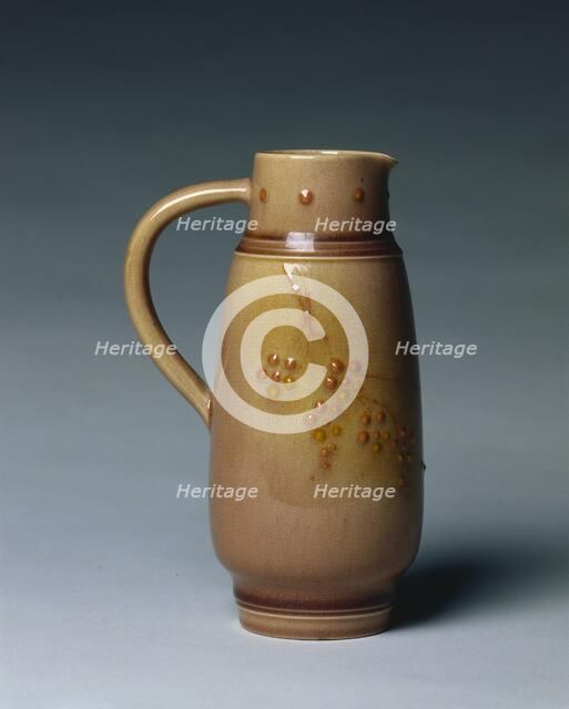 Small Pitcher, 1885. Creator: Martin Rettig (American, 1869-1956); Rookwood Pottery Company (American, established 1880).
