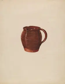 Small Pitcher, 1935/1942. Creator: William Schmidt
