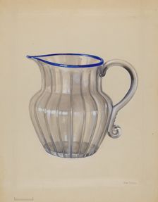 Small Pitcher, 1935/1942[. Creator: Charles Caseau
