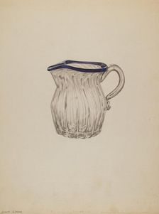 Small Pitcher, c. 1938. Creator: John Dana