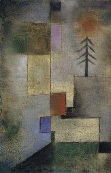 Small Picture of Fir Trees , 1922. Creator: Klee, Paul (1879-1940)