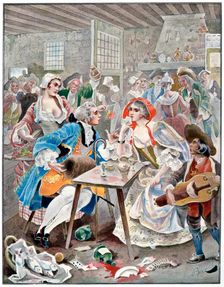 Small Ramponneau, 18th century c1870-1950.Artist: Ferdinand Sigismund Bac