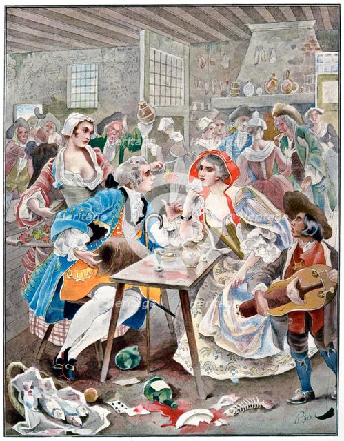 'Small Ramponneau, 18th century', c1870-1950.Artist: Ferdinand Sigismund Bac