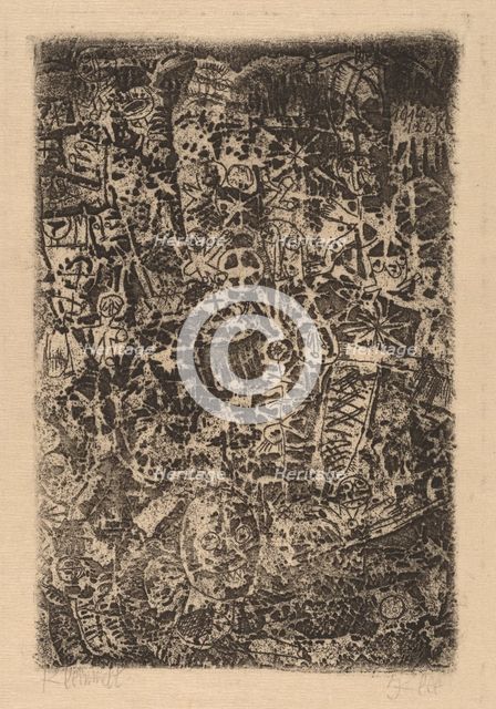 Small World (Kleinwelt), 1914. Creator: Paul Klee.