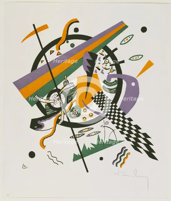 Small Worlds IV, 1922. Artist: Kandinsky, Wassily Vasilyevich (1866-1944)