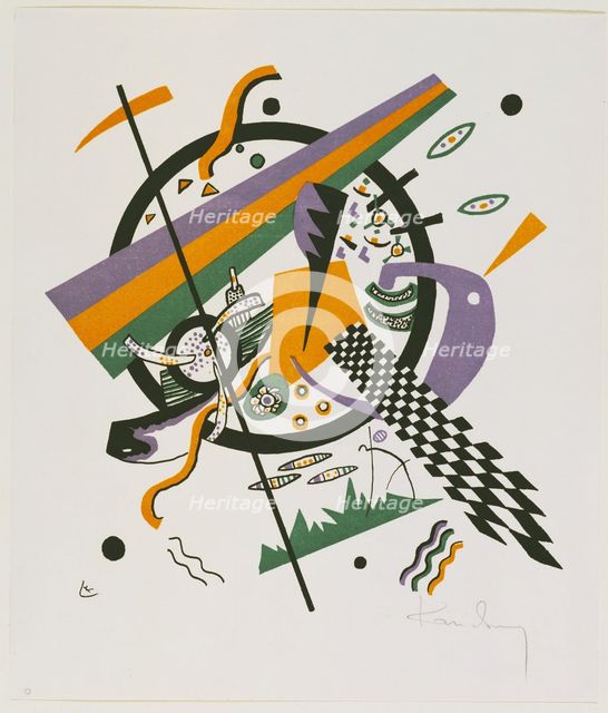 Small Worlds IV, 1922. Artist: Kandinsky, Wassily Vasilyevich (1866-1944)