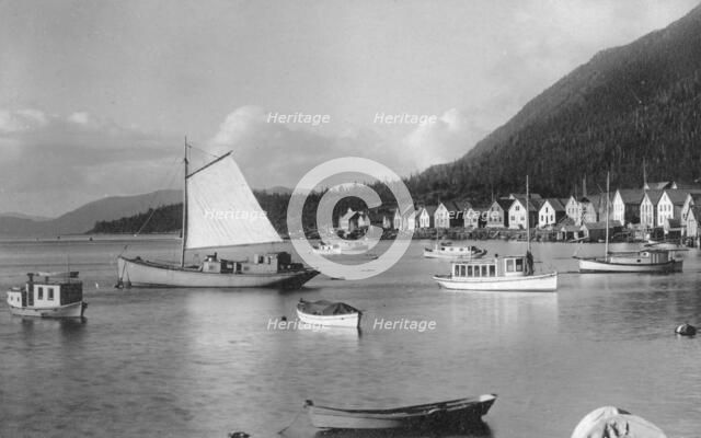 Small water craft, between c1900 and c1930. Creator: Unknown.