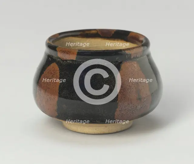 Small Wide-Mouthed Jar, Northern Song (960-1127) or Jin dynasty (1115-1234), c. 12th century. Creator: Unknown.