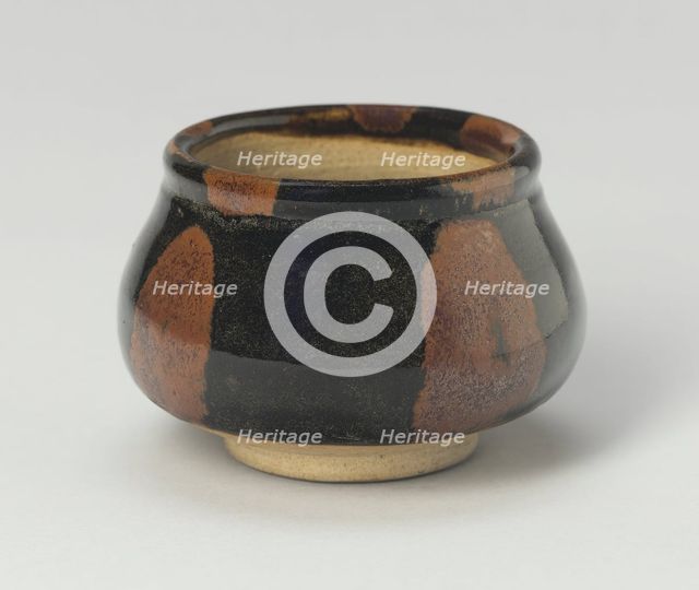 Small Wide-Mouthed Jar, Northern Song (960-1127) or Jin dynasty (1115-1234), c. 12th century. Creator: Unknown.