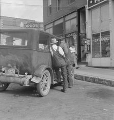 Small town - Rogers, Arkansas, 1938. Creator: Dorothea Lange