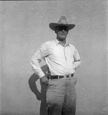 Small town sheriff, Duncan, Arizona, 1936. Creator: Dorothea Lange