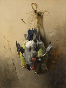 Small Table Birds, 1894. Creator: Theodor Lundh