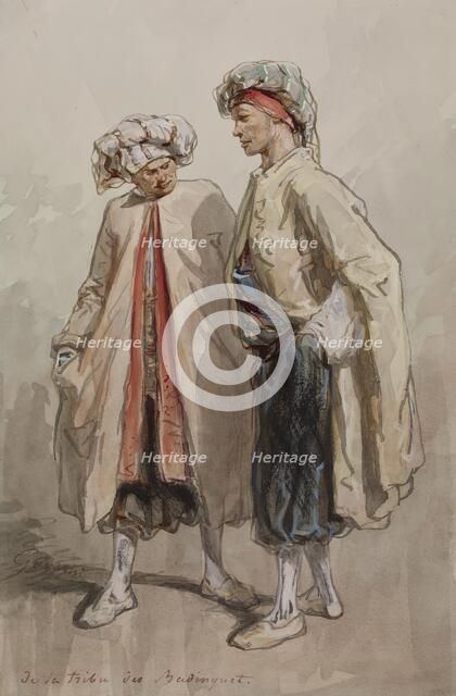 Small Talk (De la tribu des Badinguet), 1861-1862. Creator: Paul Gavarni.