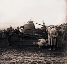 Small tank, c1914-c1918
