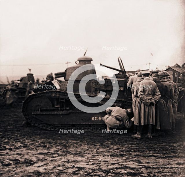 Small tank, c1914-c1918. Artist: Unknown.