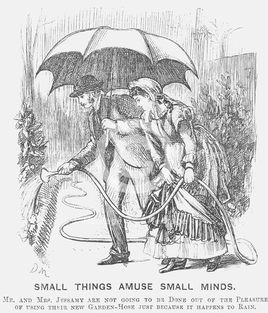 'Small Things Amuse Small Minds', 1872. Creator: Unknown.