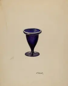 Small Vase, c. 1938. Creator: Paul Ward