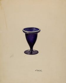 Small Vase, c. 1938. Creator: Paul Ward