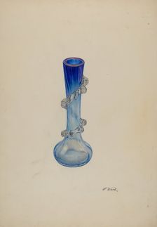 Small Vase, c. 1938. Creator: Paul Ward