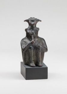 Small Vase in the Form of a Monkey, early 16th century. Creator: Unknown