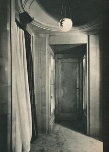 Small Vestibule with Cupboards in White Sycamore c1925