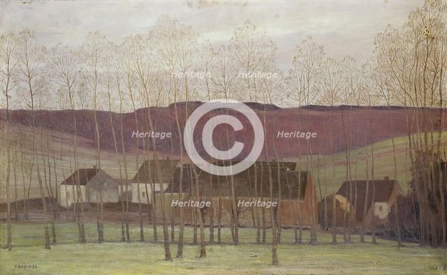Small Village, 1898. Creator: Fernand Maglen.