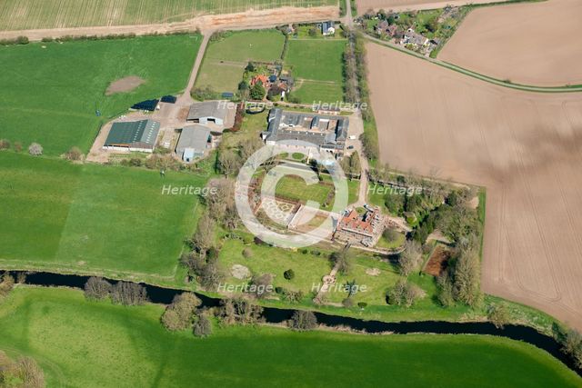 Smallbridge Hall, a late 16th century attic house rebuilt in Elizabethan style, Bures, Suffolk, 2015 Creator: Historic England.