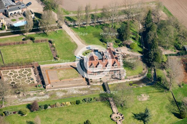 Smallbridge Hall, a late 16th century attic house rebuilt in Elizabethan style, Bures, Suffolk, 2015 Creator: Historic England.